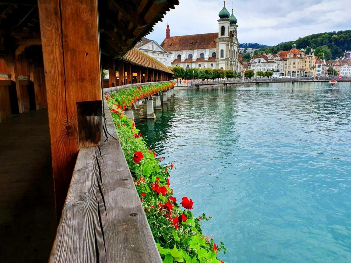 Priv. Apartment Bei Swiss Holiday Park Morschach Εξωτερικό φωτογραφία